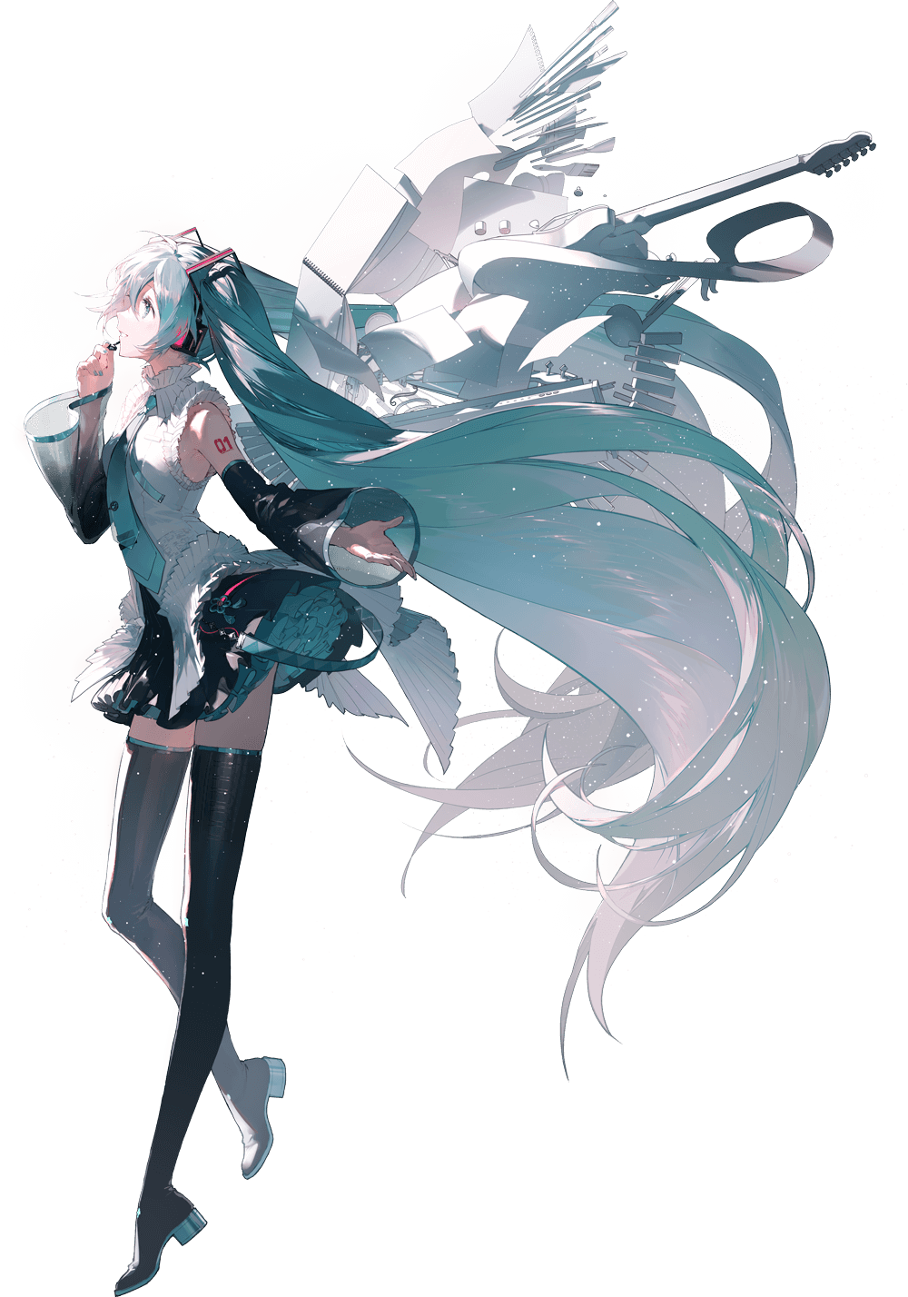 miku16周年官方形象圖